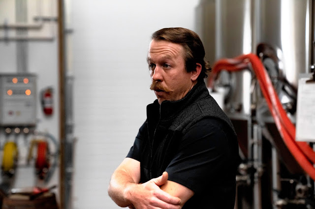 Brewer Justin Zimmerman at Old 290 Brewery