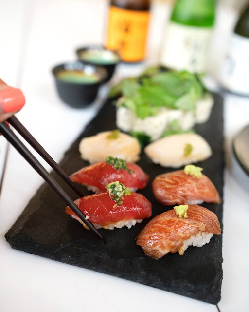 Sake Super Curbside Pickup at Uchiko Nigiri